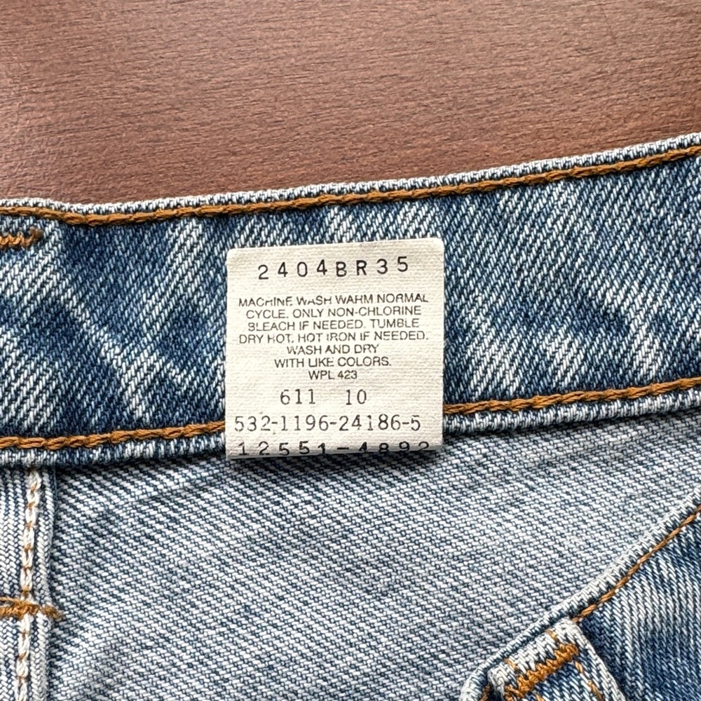 Levi's 551 Straight Jeans - Classic Blue - Picture 4 of 7